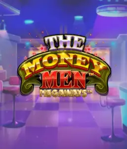 Dive into the exciting world of The Money Men Megaways slot by Pragmatic Play, showcasing a vibrant logo with shining stars set against a stylish casino setting. This graphic conveys the excitement and glamour of Megaways slots with its eye-catching design and colorful ambiance. Ideal for slot game lovers craving high-energy gaming. 