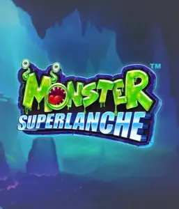 Dive into the eerie depths with Monster Superlanche slot by Pragmatic Play, featuring a vivid and charming monster logo against a shadowy cave background. This image portrays the thrilling experience of a monster-themed game, ideal for players who love fantasy, providing a fantastic gaming experience. 