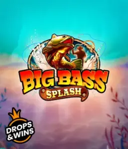 Explore the action-packed world of Big Bass Splash slot by Pragmatic Play, highlighting a dynamic fish jumping out of water. This image captures the spirit of fishing with vivid graphics and lively typography. Great for those who love fishing-themed games, delivering a captivating gaming experience. 